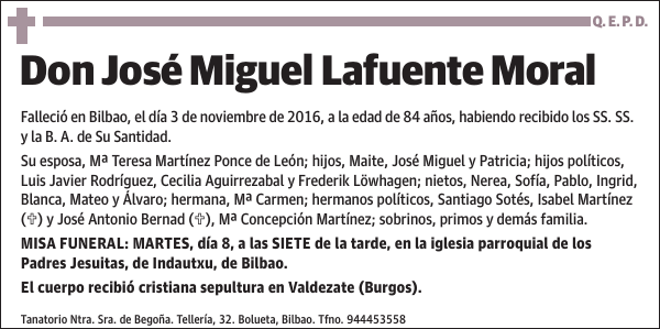 José Miguel Lafuente Moral