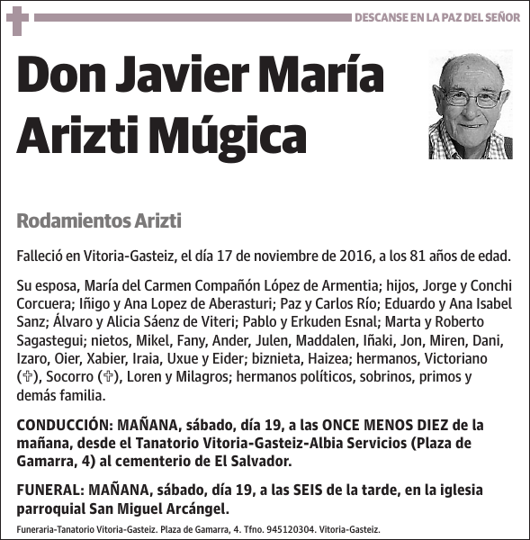 Javier María Arizti Múgica