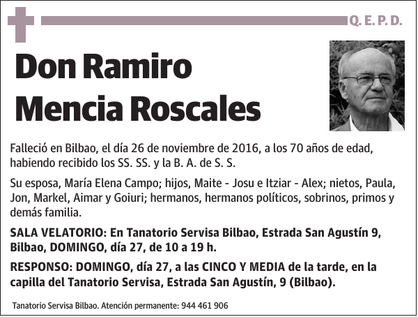 Ramiro Mencia Roscales