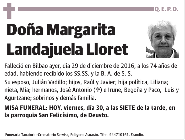 Margarita Landajuela Lloret