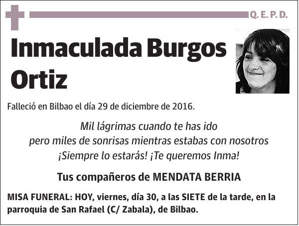 Inmaculada Burgos Ortiz