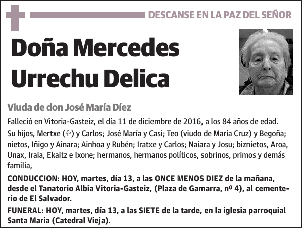 Mercedes Urrechu Delica