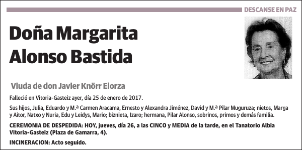 Margarita Alonso Bastida