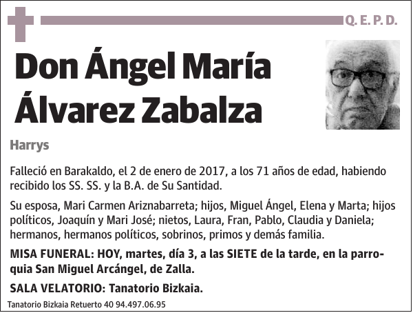 Ángel María Álvarez Zabalza