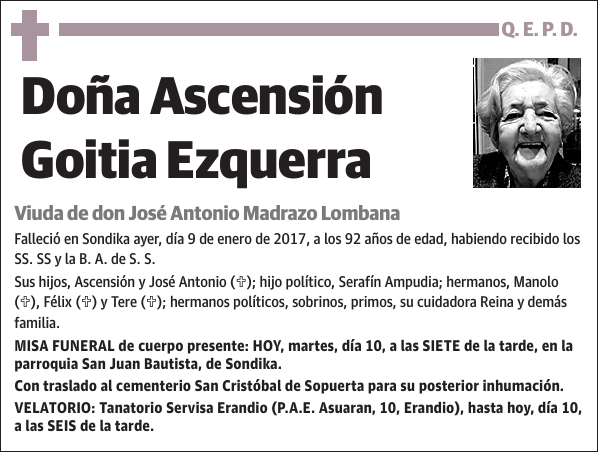 Ascensión Goitia Ezquerra