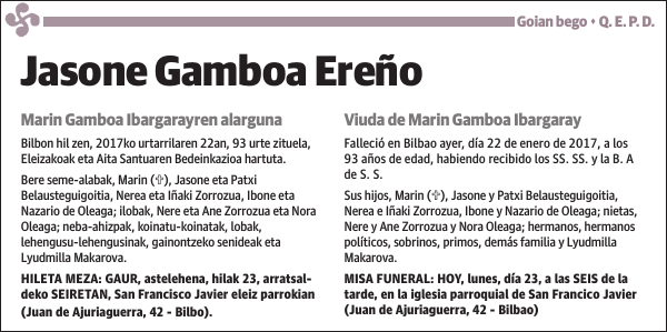 Jasone Gamboa Ereño
