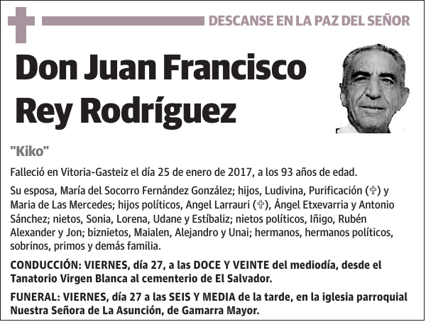 Juan Francisco Rey Rodríguez