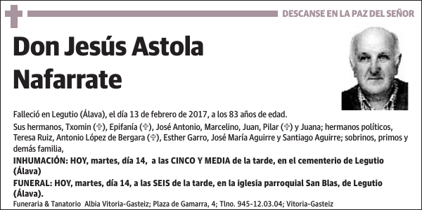Jesús Astola Nafarrate