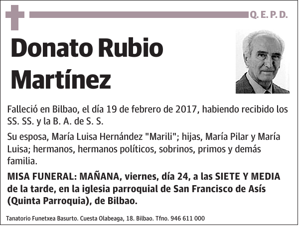 Donato Rubio Martínez