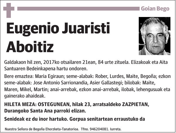Eugenio Juaristi Aboitiz