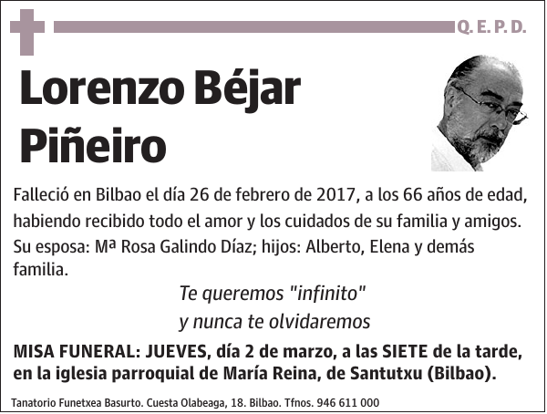 Lorenzo Béjar Piñeiro