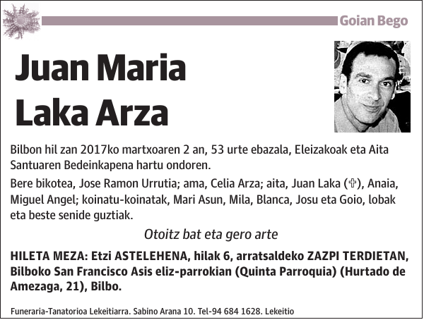 Juan Maria Laka Arza