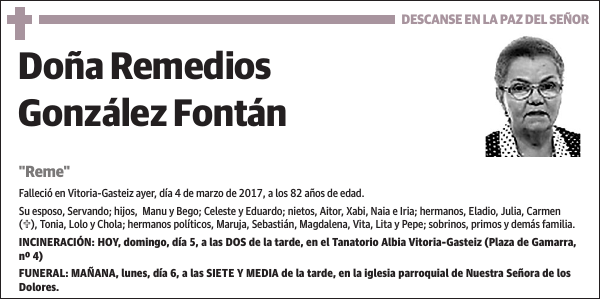 Remedios González Fontán