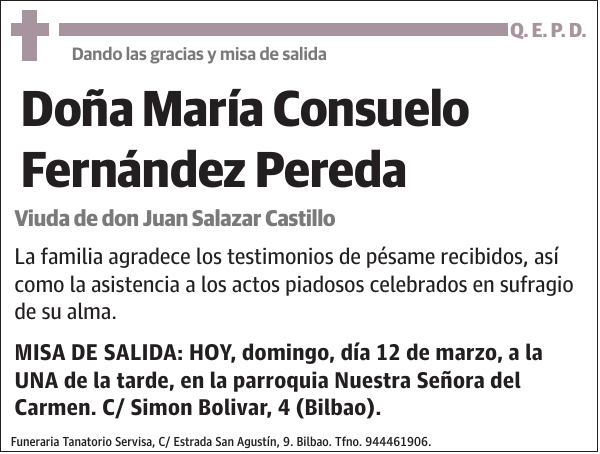 María Consuelo Fernández Pereda