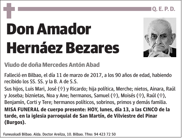 Amador Hernáez Bezares