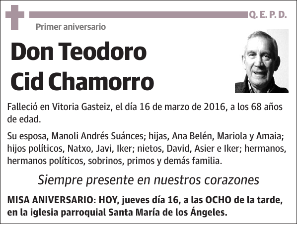 Teodoro Cid Chamorro