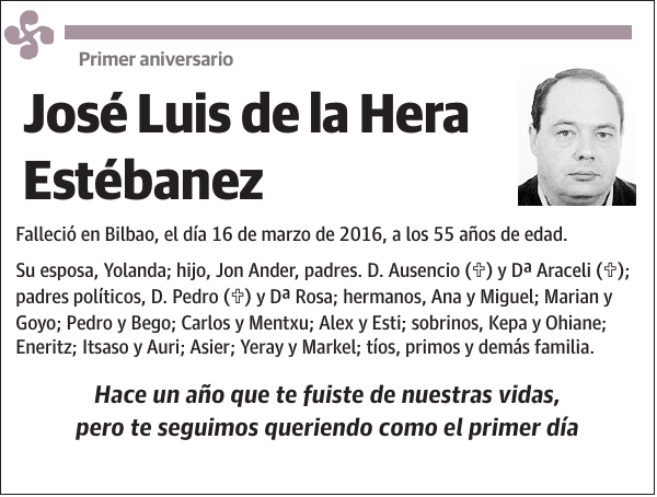 José Luis de la Hera Estébanez