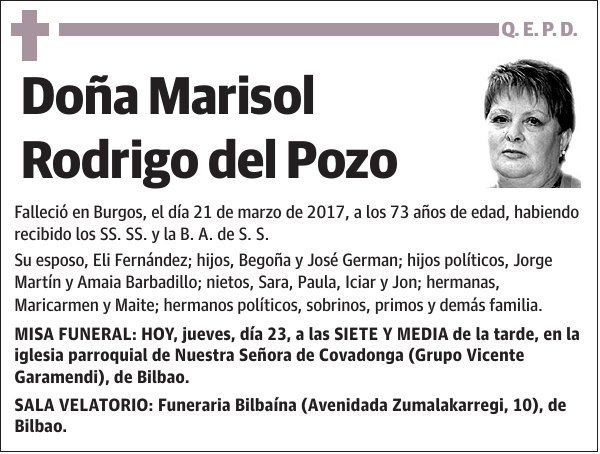 Marisol Rodrigo del Pozo