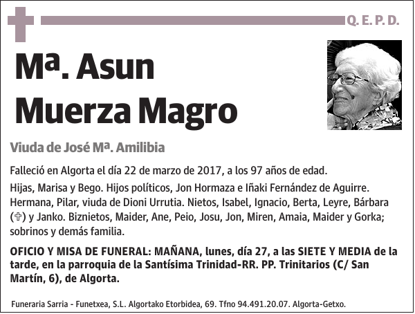 Mª. Asun Muerza Magro