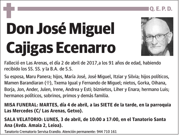 José Miguel Cajigas Ecenarro