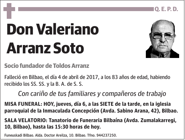 Valeriano Arranz Soto