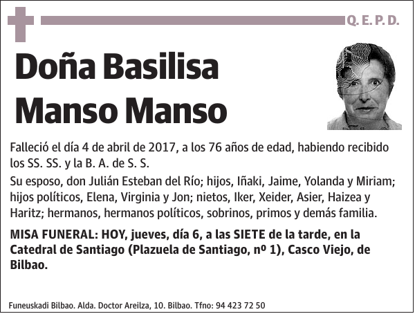 Basilisa Manso Manso