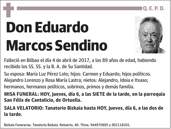 Eduardo Marcos Sendino