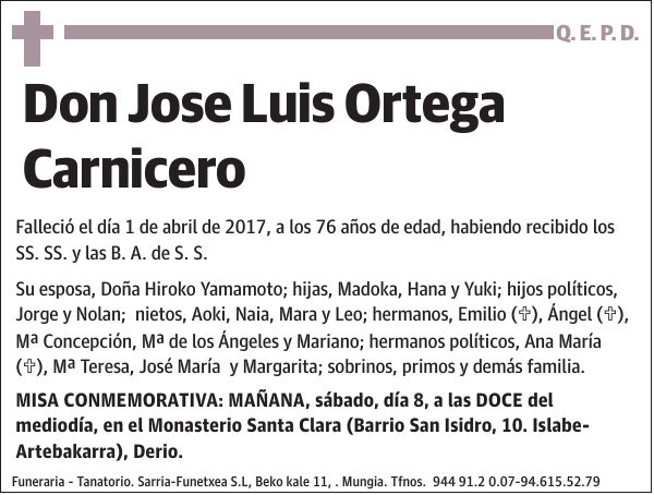 Jose Luis Ortega Carnicero