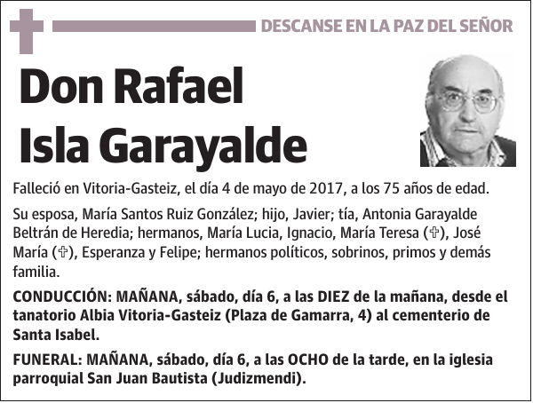 Rafael Isla Garayalde