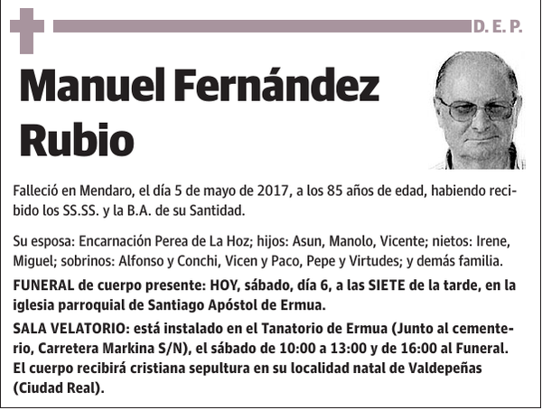 Manuel Fernández Rubio