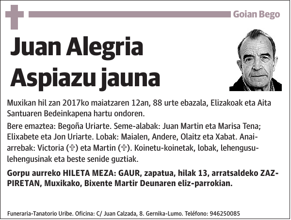 Juan Alegria Aspiazu