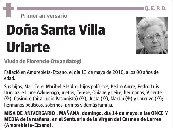 Santa Villa Uriarte