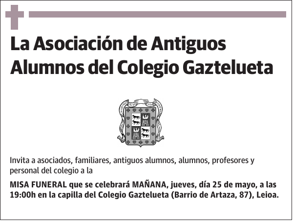Asociación de Antiguos Alumnos del Colegio Gaztelueta