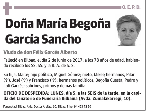 María Begoña García Sancho