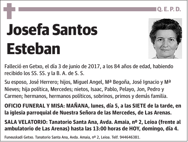 Josefa Santos Esteban