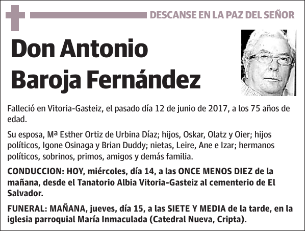 Antonio Baroja Fernández