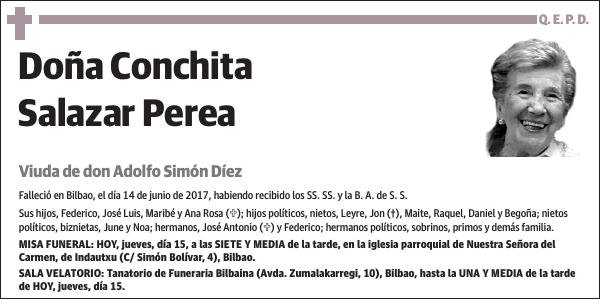 Conchita Salazar Perea
