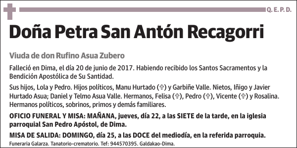 Petra San Antón Recagorri