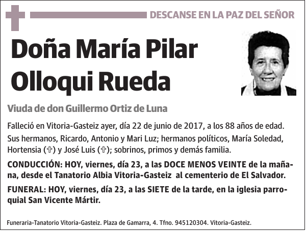 María Pilar Olloqui Rueda