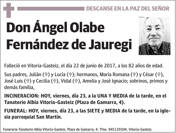 Ángel Olabe Fernández de Jauregi