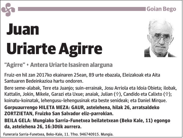 Juan Uriarte Agirre