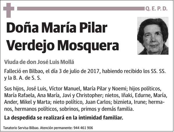 María Pilar Verdejo Mosquera