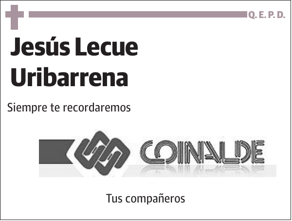 Jesús Lecue Uribarrena
