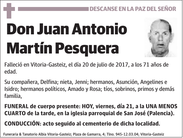 Juan Antonio Martín Pesquera