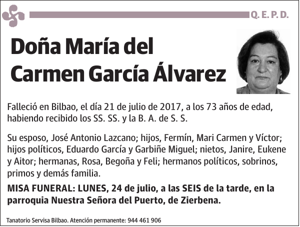 María del Carmen García Álvarez