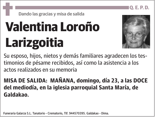 Valentina Loroño Larizgoitia