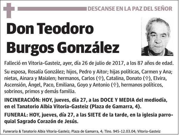 Teodoro Burgos González