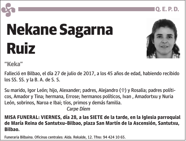 Nekane Sagarna Ruiz
