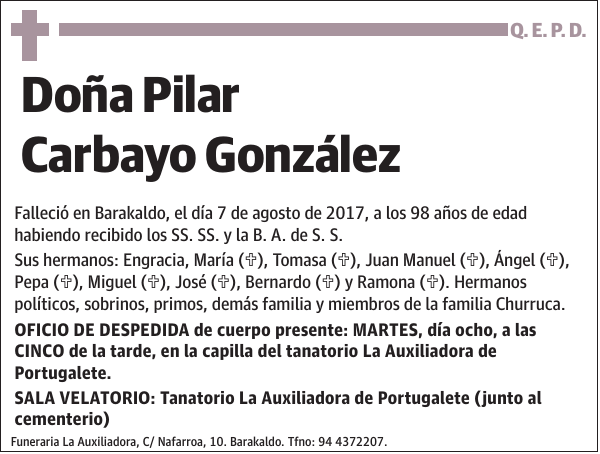 Pilar Carbayo González