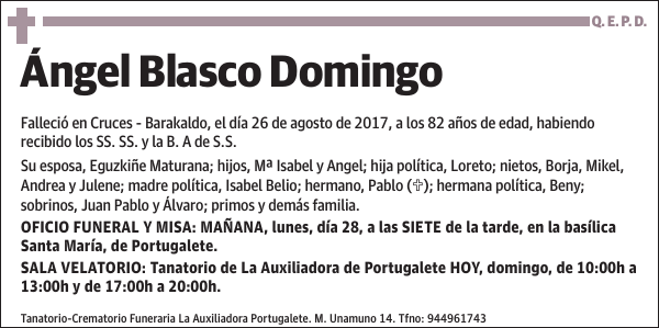 Ángel Blasco Domingo